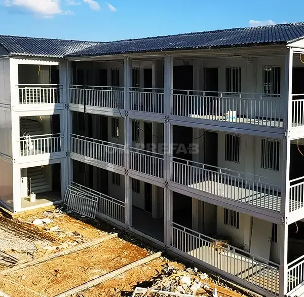 Casa de Contenedores Desmontable en Paquete Plano Prefabricada