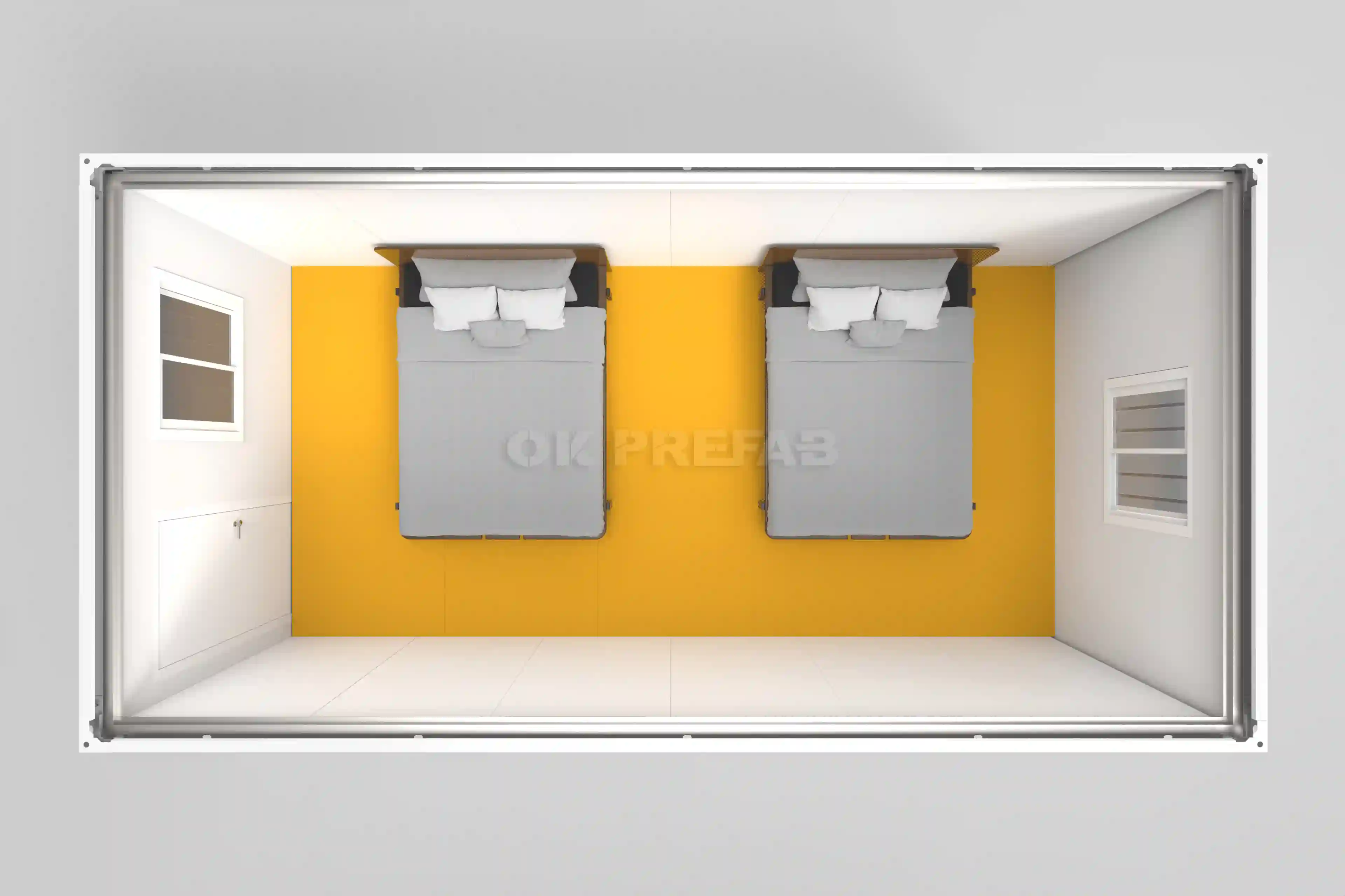 ok prefab container house factory manufacturer for home living shop office
