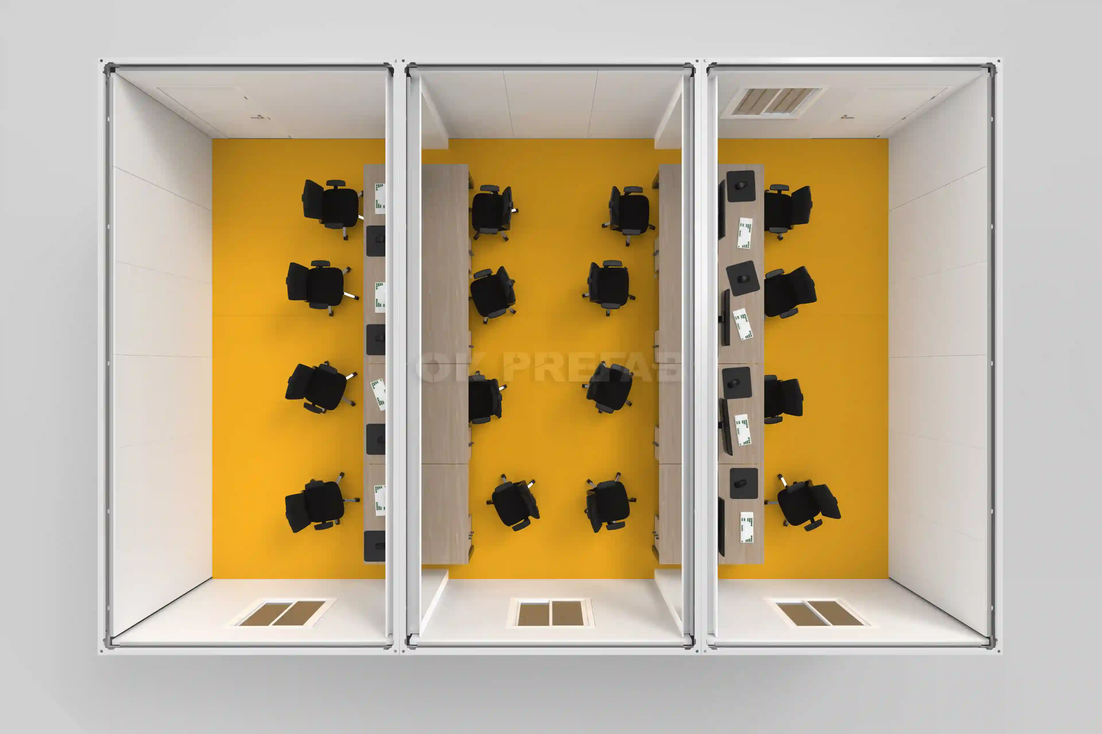 ok prefab container house factory manufacturer for home living shop office balcony toilet