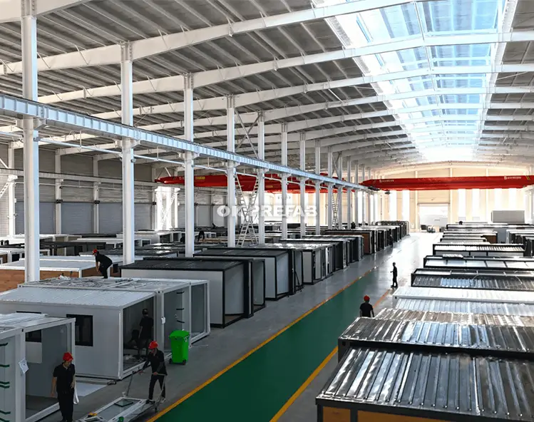 ok prefab container house factory manufacturer