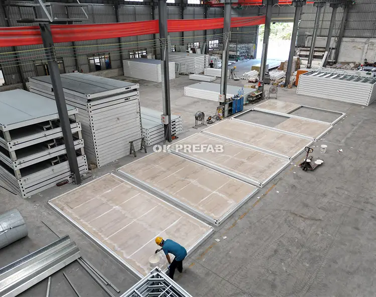 ok prefab container house factory manufacturer