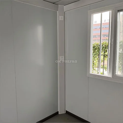 ok prefab detachable flat pack prefabricated assemble container house