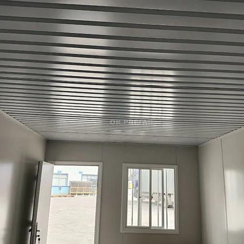 ok prefab detachable flat pack prefabricated assemble container house
