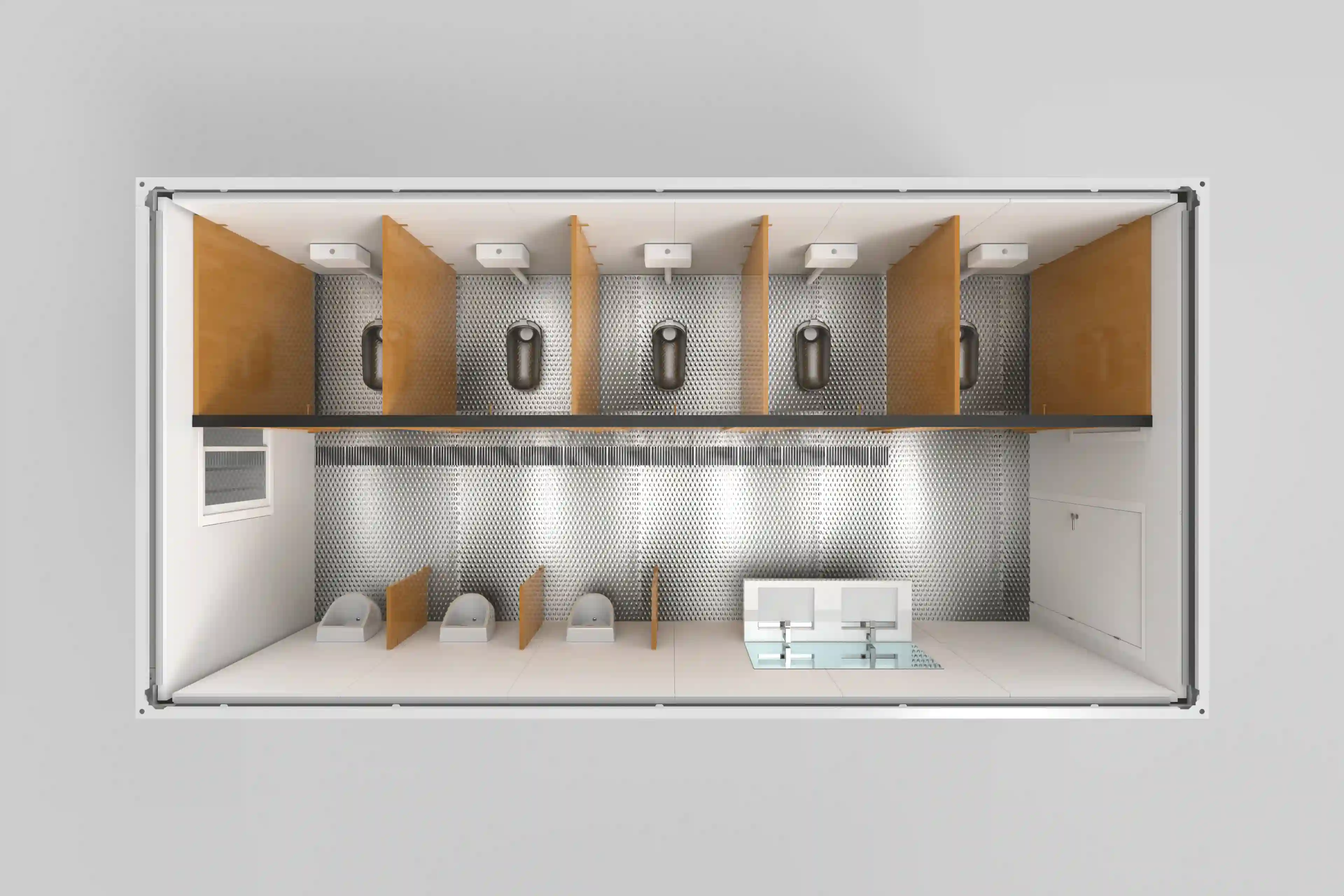 ok prefab container house factory manufacturer for home living shop office balcony toilet