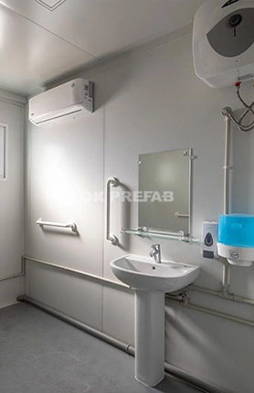 OK PREFAB prefab house event easy install movable container house for sport event