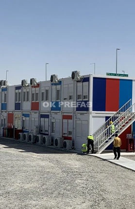 OK PREFAB container house Offices & Site Headquarters