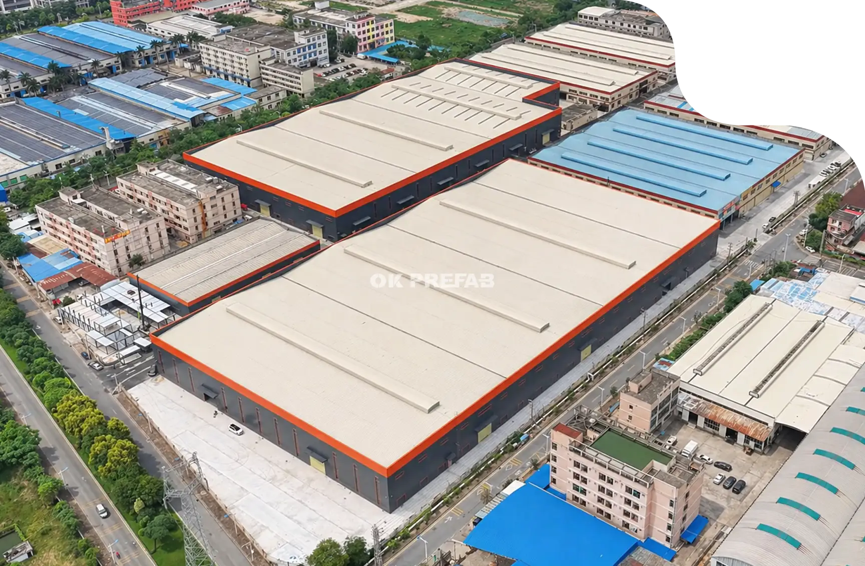 okprefab fábrica de casas