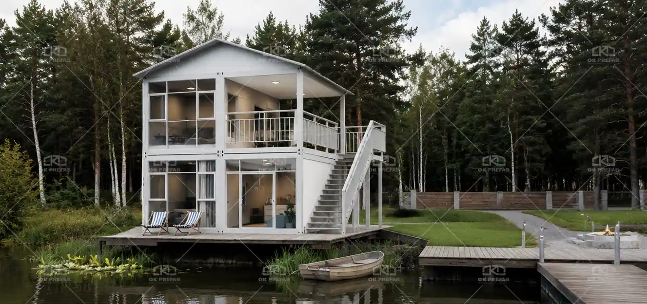 ok prefab container house customized tiny house manufacturer