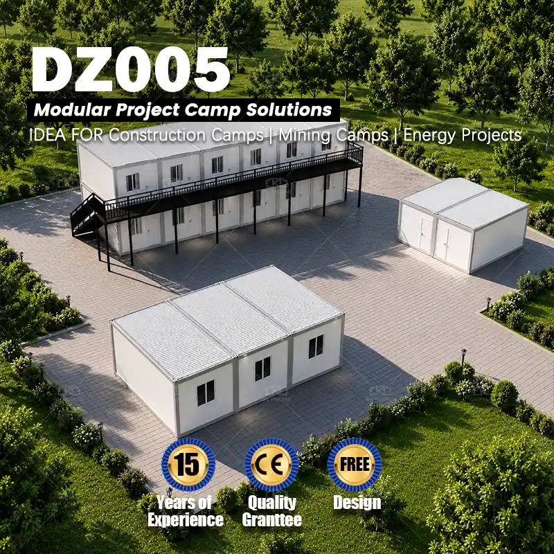 OK PREFAB modular Prefabricated Modular Container House Camp for Remote Project Sites
